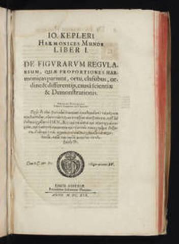 Johanes Kepler y su libro de los movimientos e los planetas.