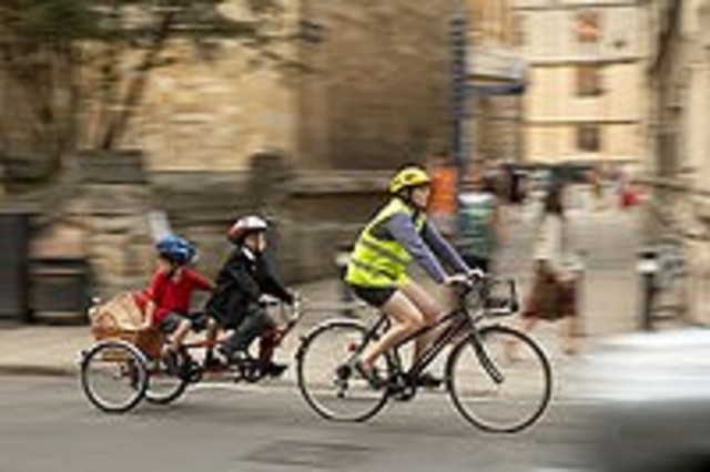 Bicicleta remolque y remolque de bicicleta