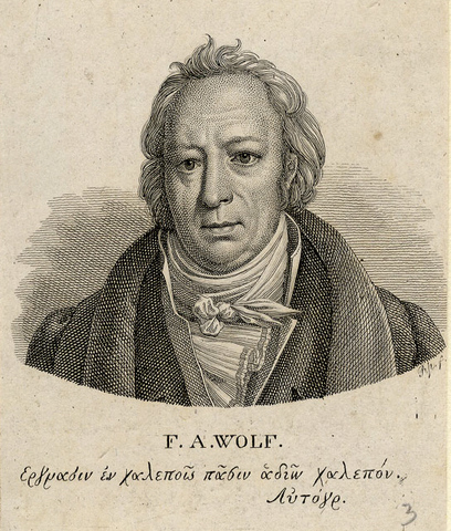 friedrich august wolf