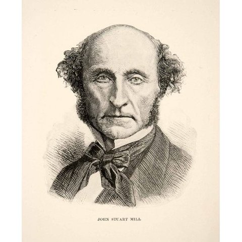 john stuart mill ingresó en la Compañía de las Indias Orientales