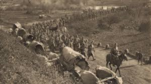 Russia wtihdraws from WWI