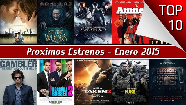 ESTRENOS PELICULAS 2015