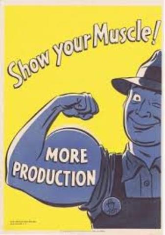 WWl War Production Board Created By Roosevelt