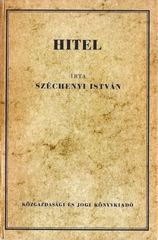 Széchenyi István: Hitel