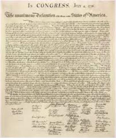 Declaration of Indepence