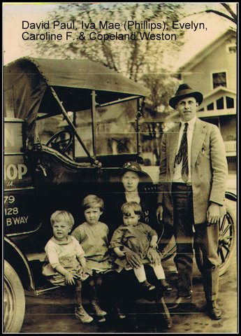 Birth of grandson David Paul Weston