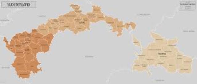 Annexation of the Sudetenland
