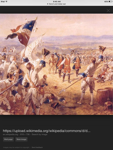 French and Indian war
