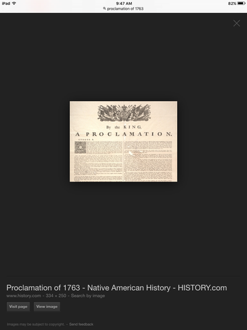 Proclamation of 1763