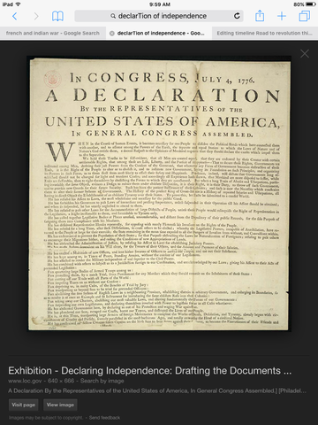 Declaration of independence