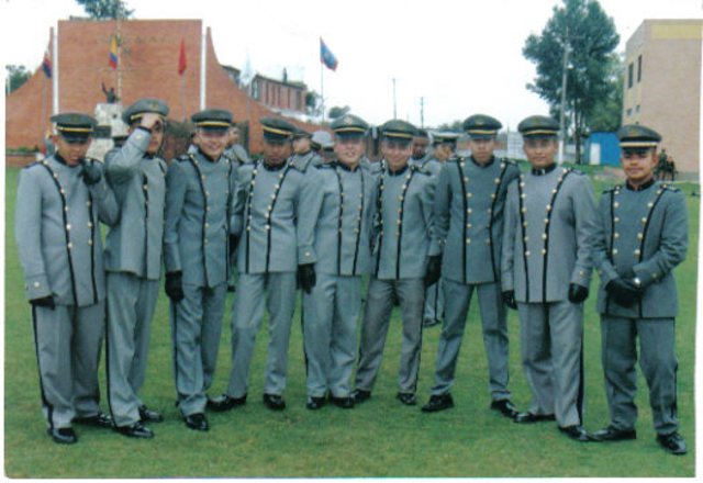 grado con mis amigos