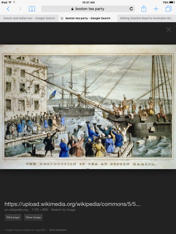 Boston tea party