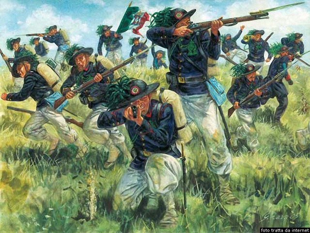 Napoleone III valica le Alpi