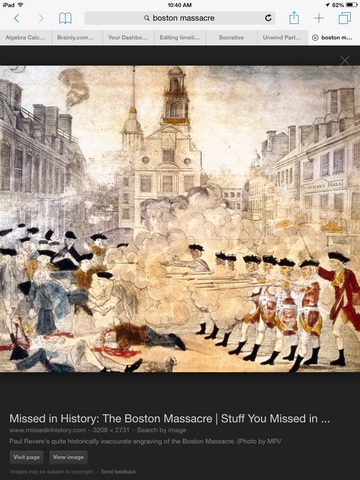 Boston massacre