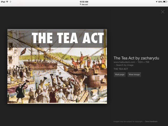 Tea act