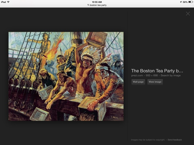 Boston tea party