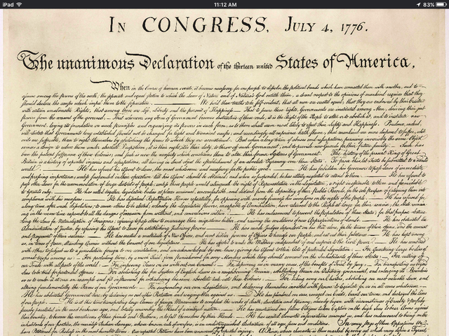 Declaration of Independence