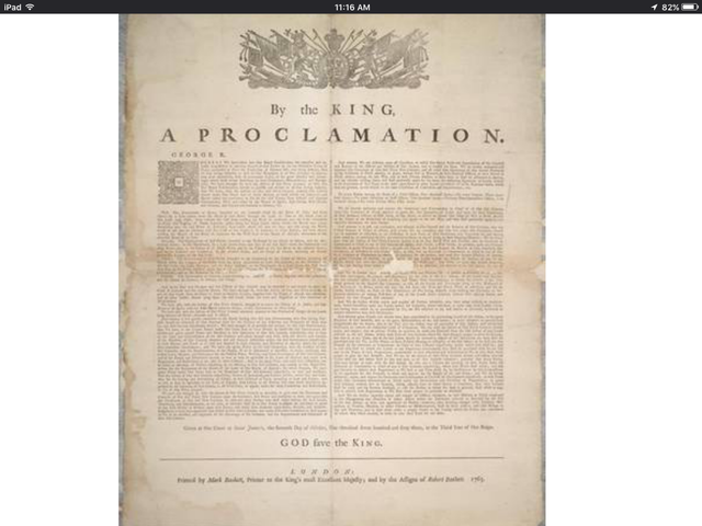 Proclamation of 1763