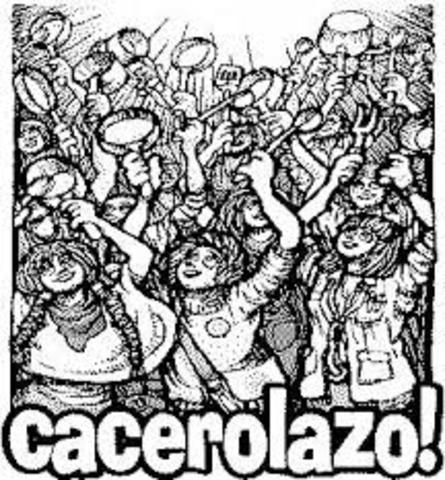 Cacerolazo-Corralito
