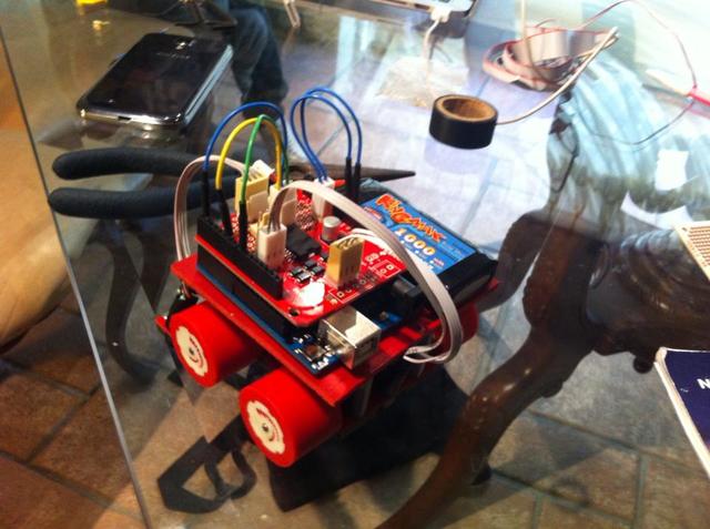 Gane la copetencia de robotica el primer año de ingresado