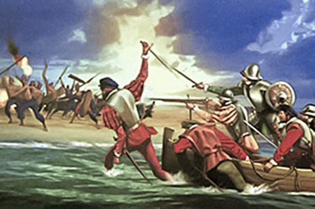 Portagual conqueres Mallaca