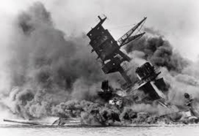 Japan Bombs Pearl Harbor