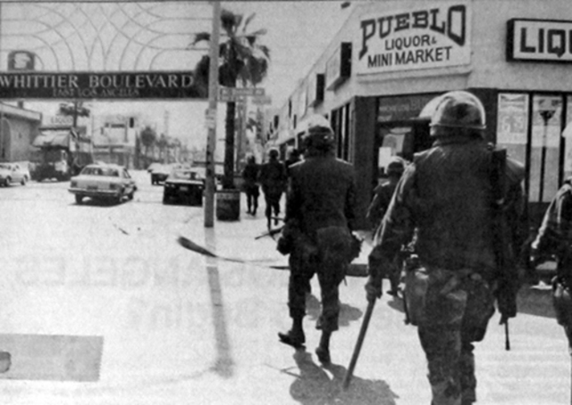 Third day of rioting