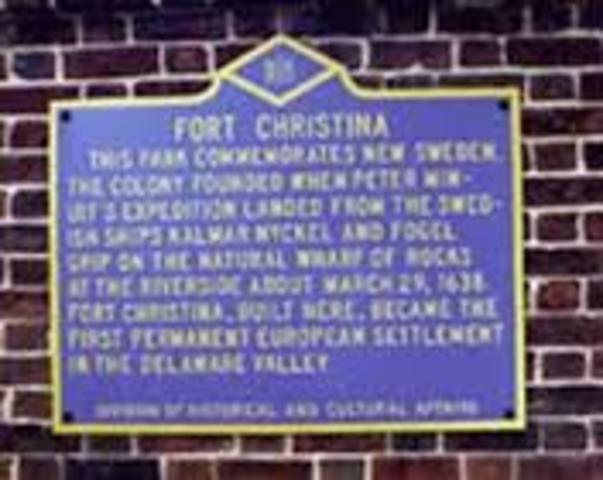 Swedish colonization began