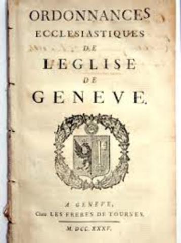 Ecclesiastical Ordinances