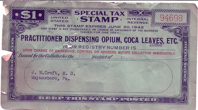 Harison Narcotics act was passed