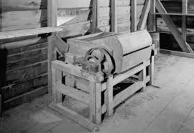 Eli Witney Invents Cotton Gin