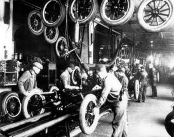 Henry Ford open his assembly Lines to African American workers