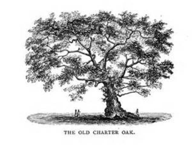 Andros assumes rule over Connecticut; Charter Oak episode occurs