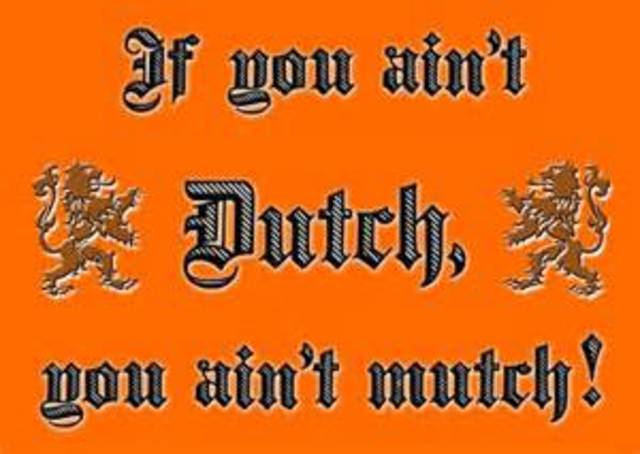 English struggled with the Dutch over possession of the land