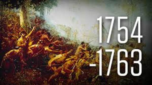 1754–1763.french and indian war started and ended 1754–63.