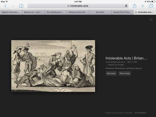 Intolerable acts