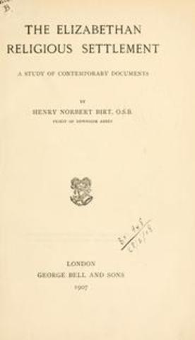 Elizabethan Religious Settlement