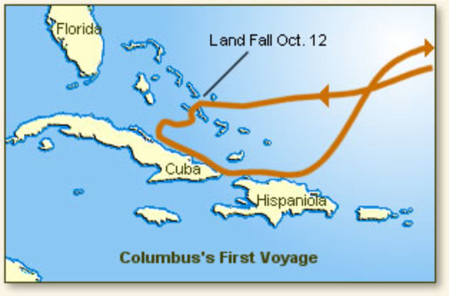 columbus's first voyage