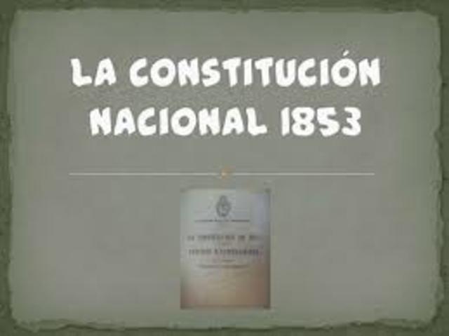 LA CONSTITUCIÓN DE 1853 FORTALECIO LA EDUCACIÓN.