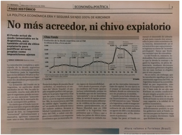 Cancelacion de la deuda