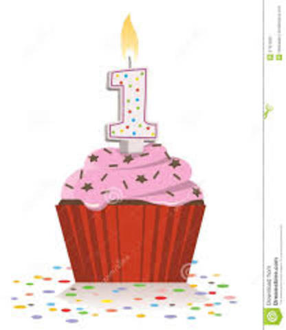 Mi primer Cumpleaños.