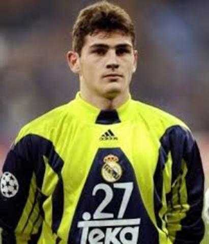 lo convocaron en el primer equipo del Real Madrid cf