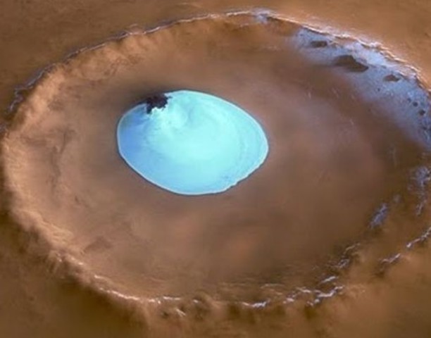 Descubrimiento de agua en Marte