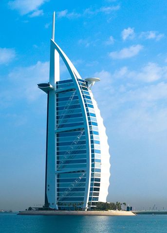 Burj Al Arab - The world's only 7 star Hotel