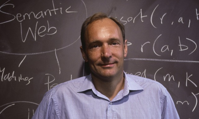 Tim Berners-Lee-k world wide web sortu.
