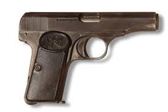 Weapon of Garvirlo Princip