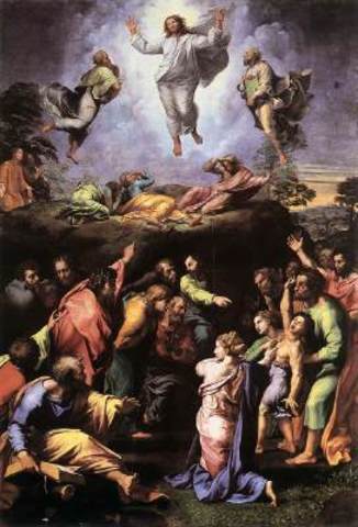 Raphaell painted the Transfiguration