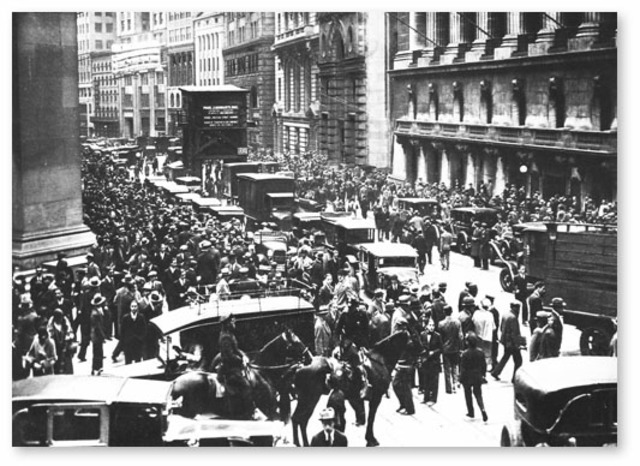 Wall Street Market Crash