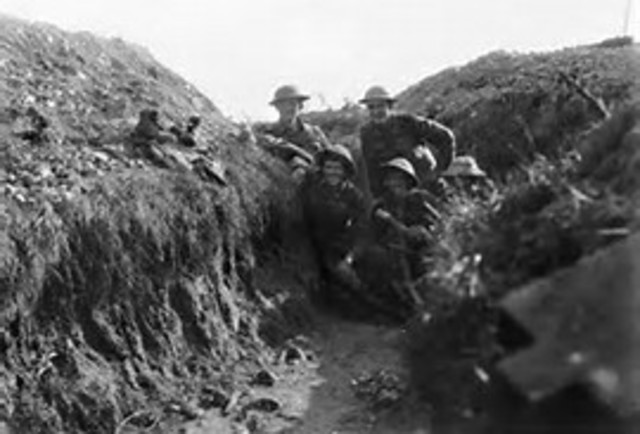 Allies break through German lines