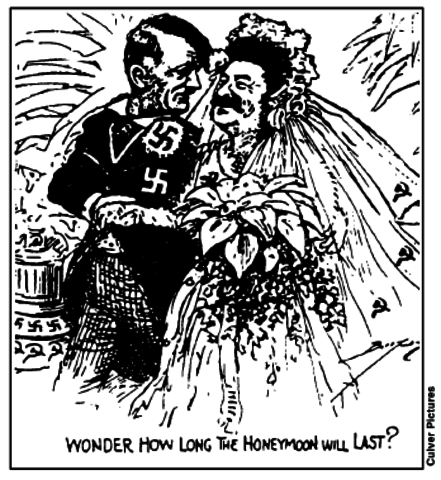 Hitler and Stalin Become Friends